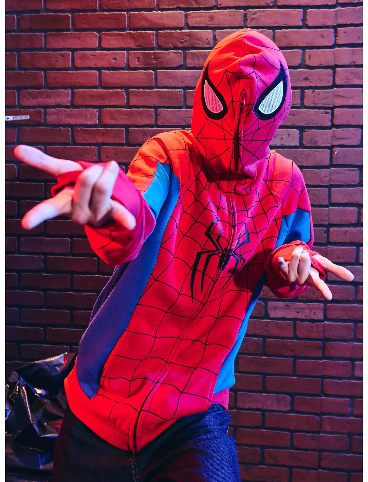 Spider Man Sudadera Con Capucha Hoodie Hombre Araña