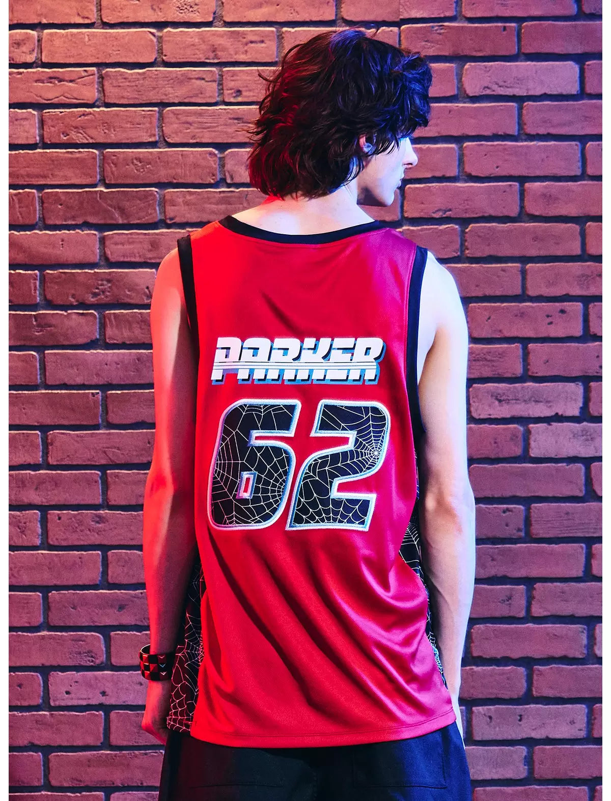 Spider Man Jersey Basketball Hombre Araña