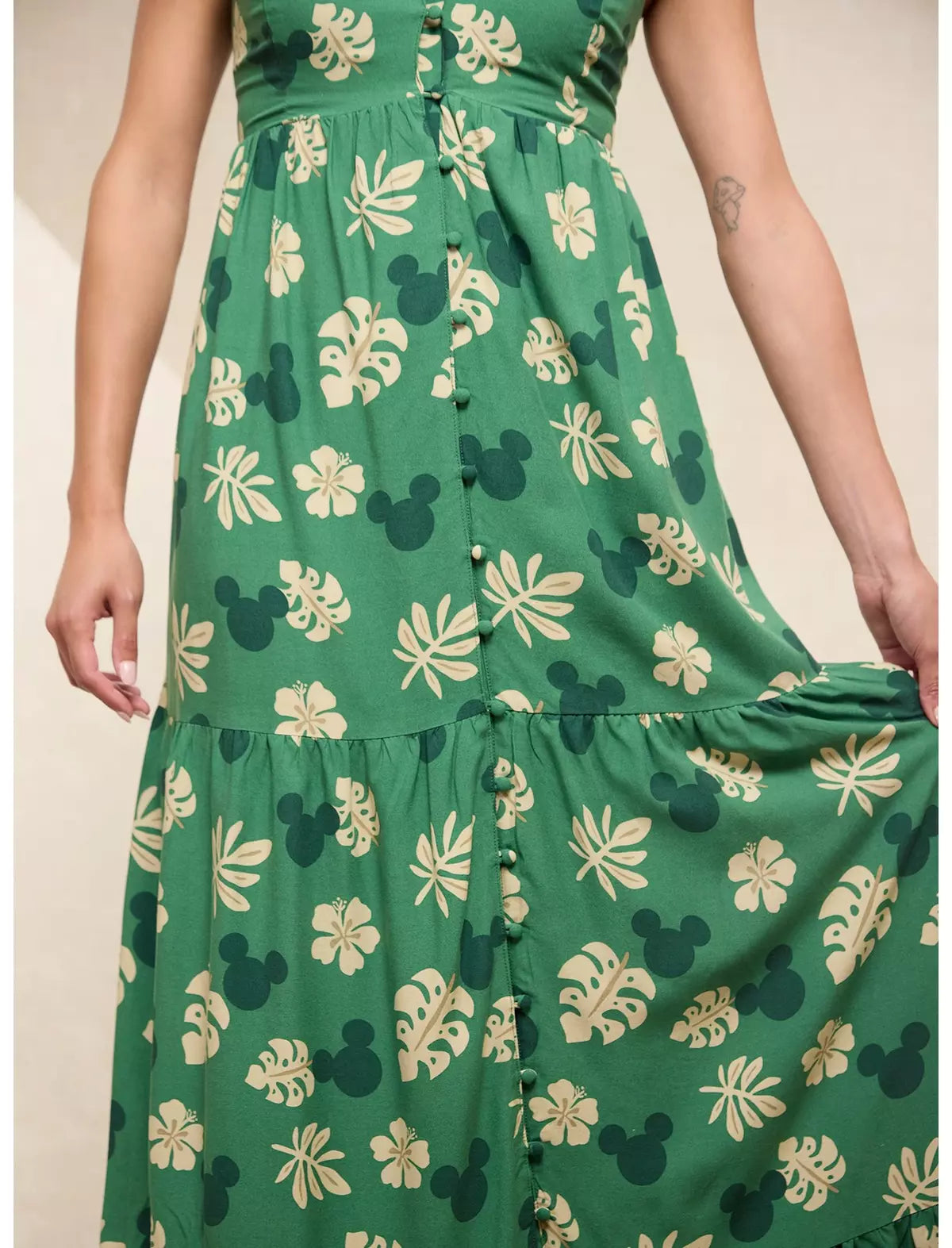 Mickey Mouse Maxi Vestido Disney
