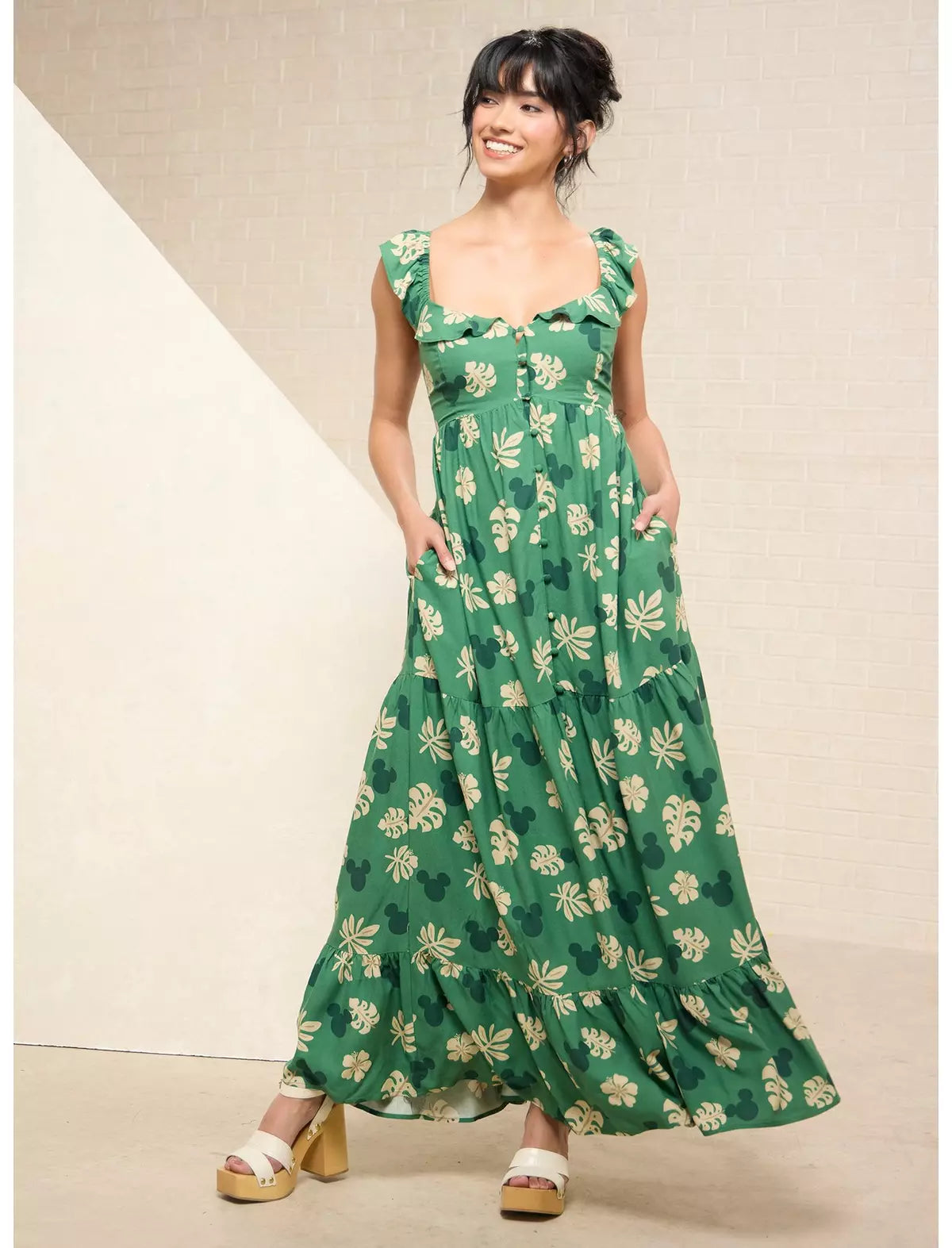Mickey Mouse Maxi Vestido Disney
