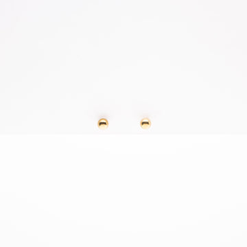 Aretes Dorados Minimalistas Pequeño