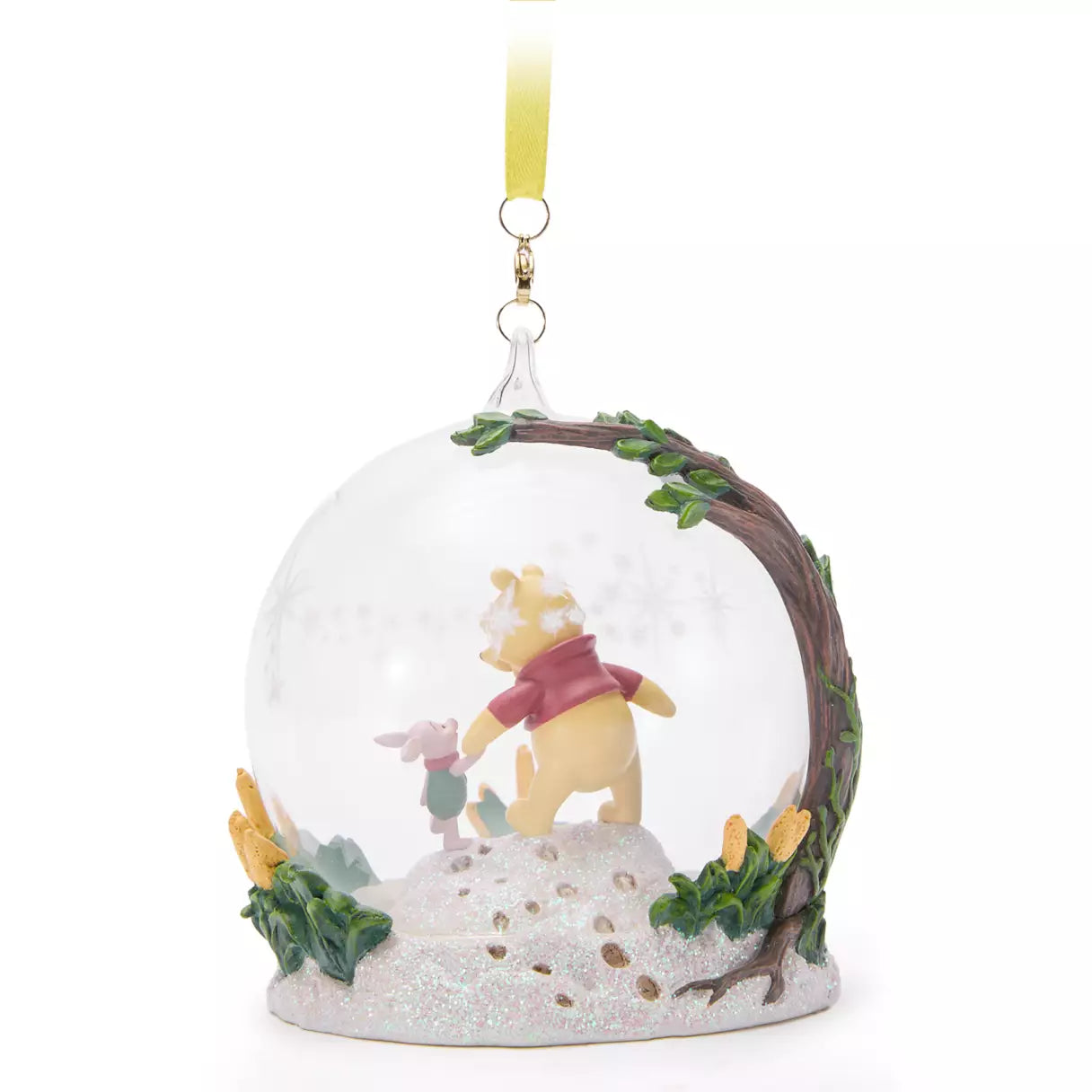 Winnie Pooh Y Pigly Ornamento Navideño Adorno