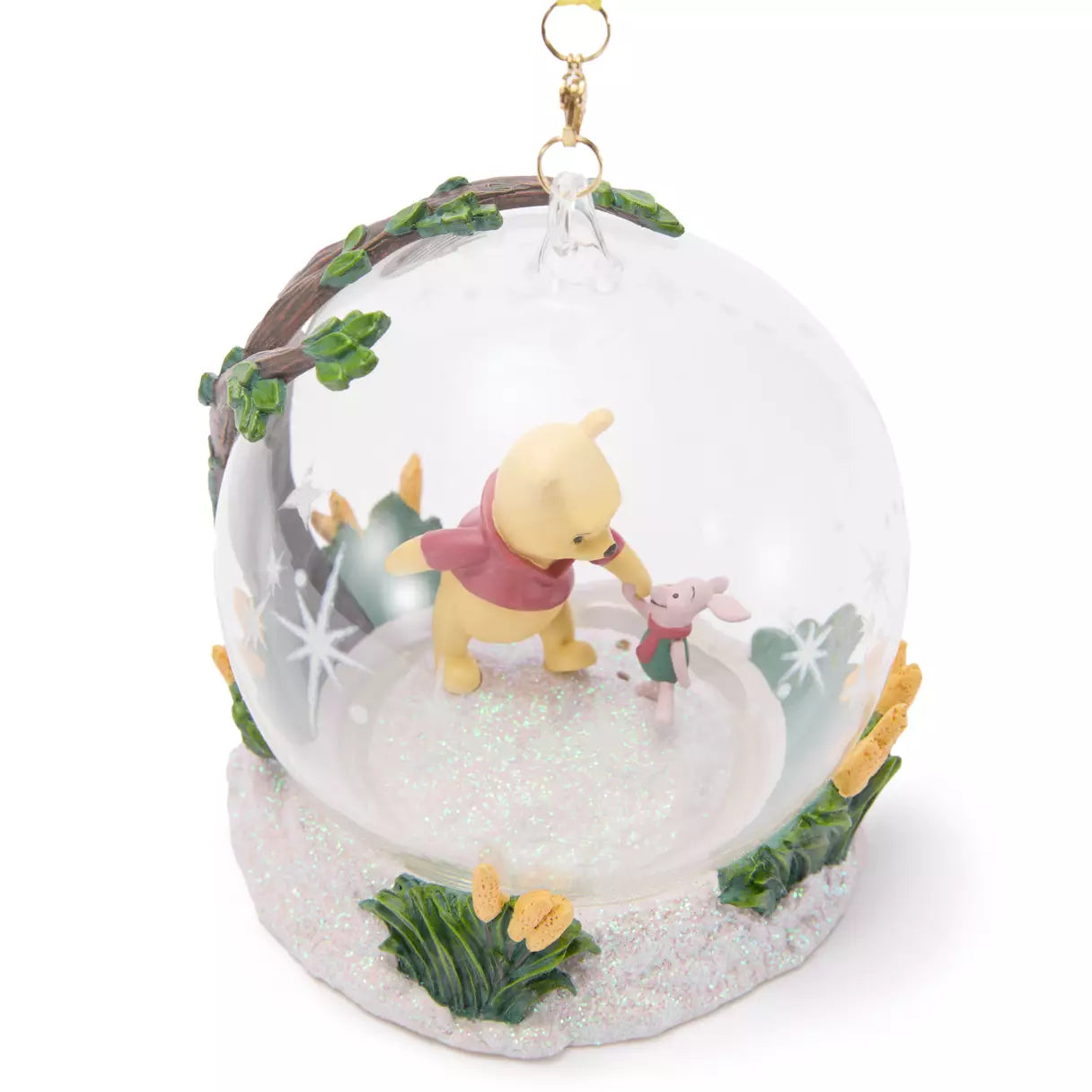 Winnie Pooh Y Pigly Ornamento Navideño Adorno