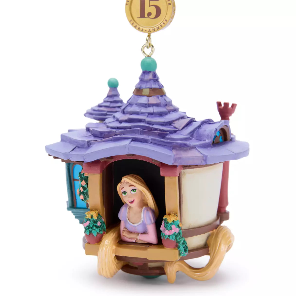 Rapunzel 15th Aniversario Ornamento Navideño Adorno Enredados