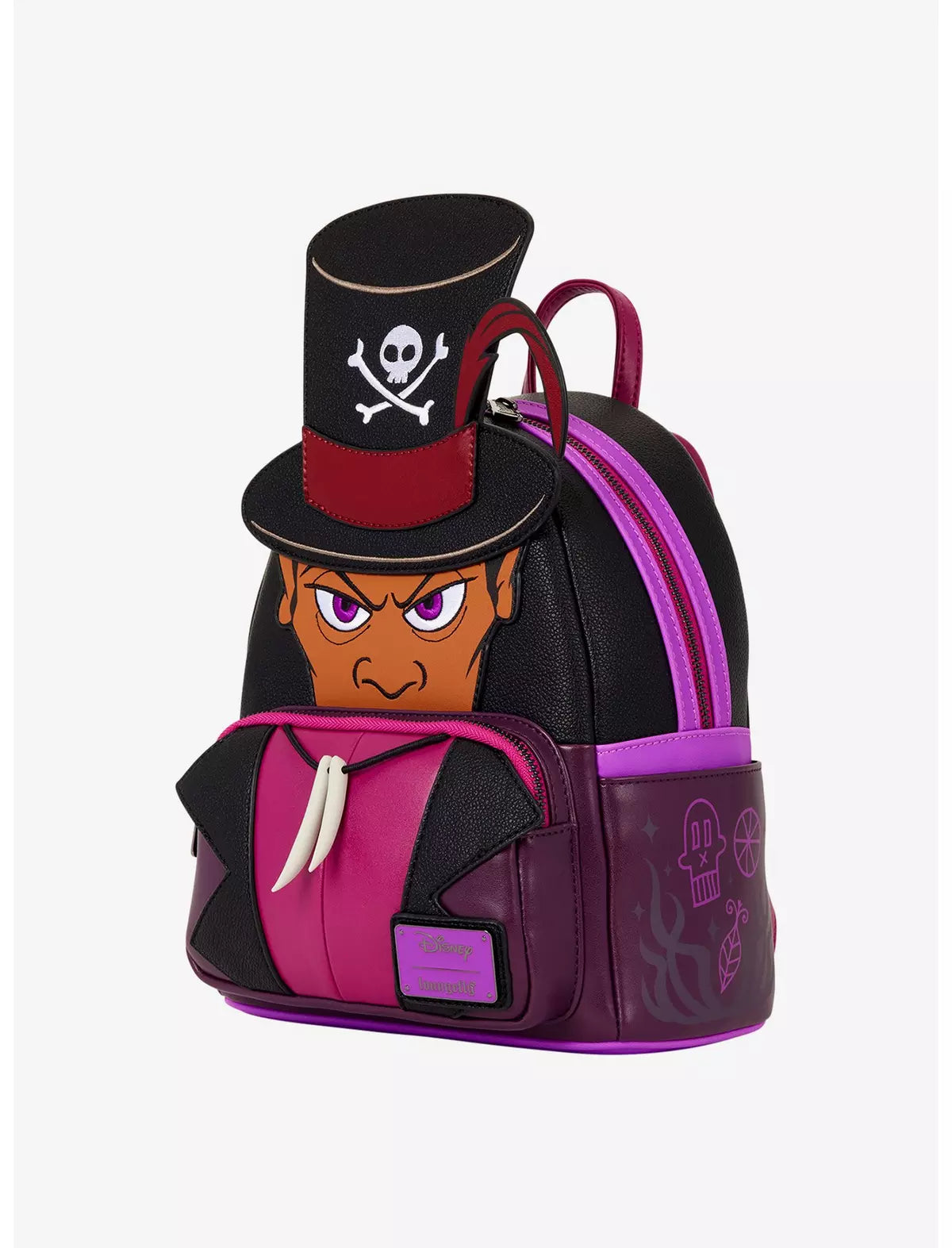Loungefly Disney La Princesa y el Sapo Mini Mochila Dr. Facilier