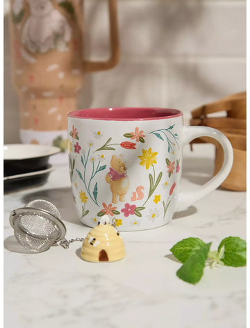 Winnie Pooh Taza Con Infusor