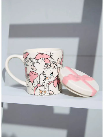 Los Aristogatos Taza Marie Con Tapadera