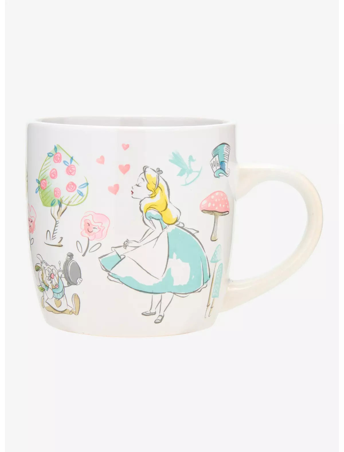 Alicia En El Pais De Las Maravillas Taza Con Infusor