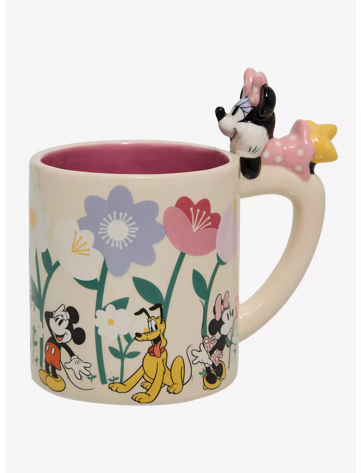 Minnie Mouse Taza 3D Floral