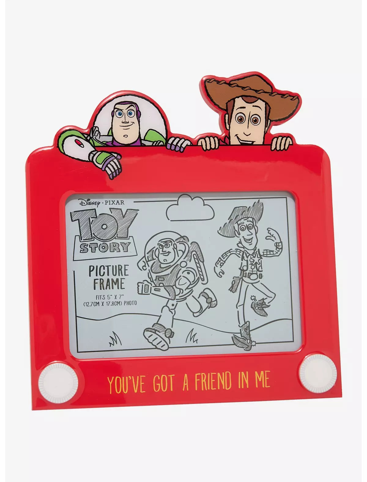 Toy Story Buzz & Woody Etch-A-Sketch Marco De Foto