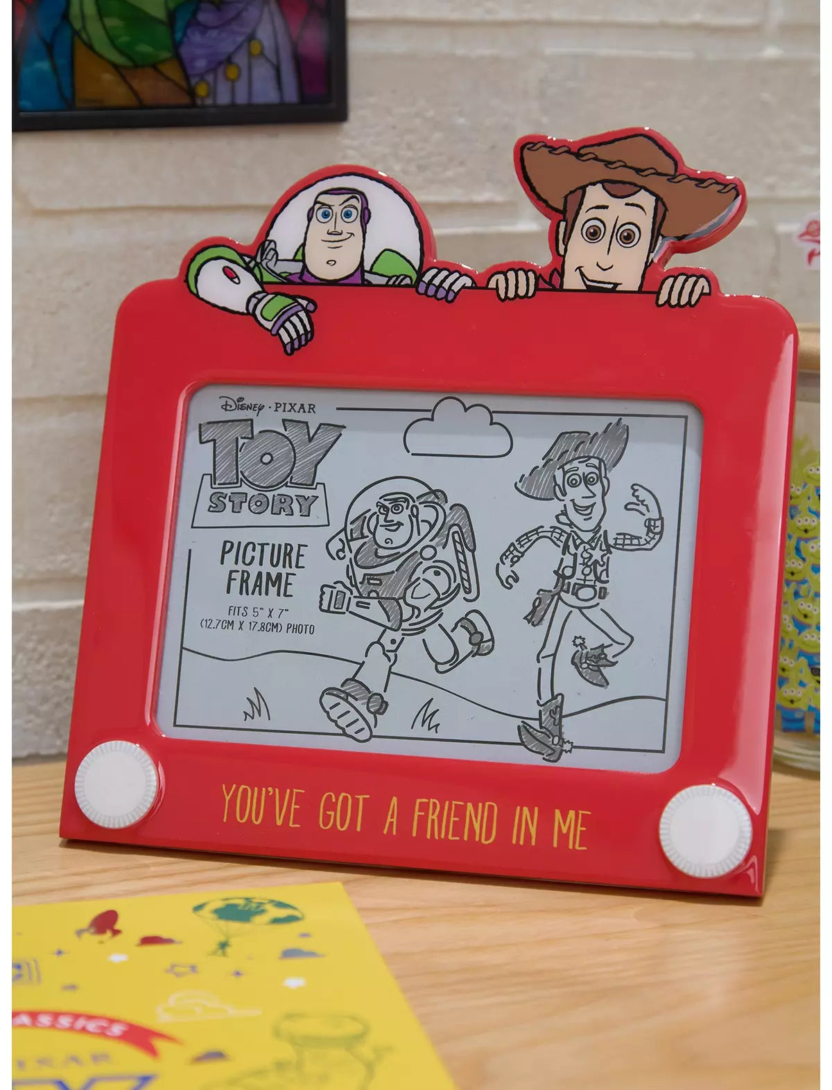 Toy Story Buzz & Woody Etch-A-Sketch Marco De Foto