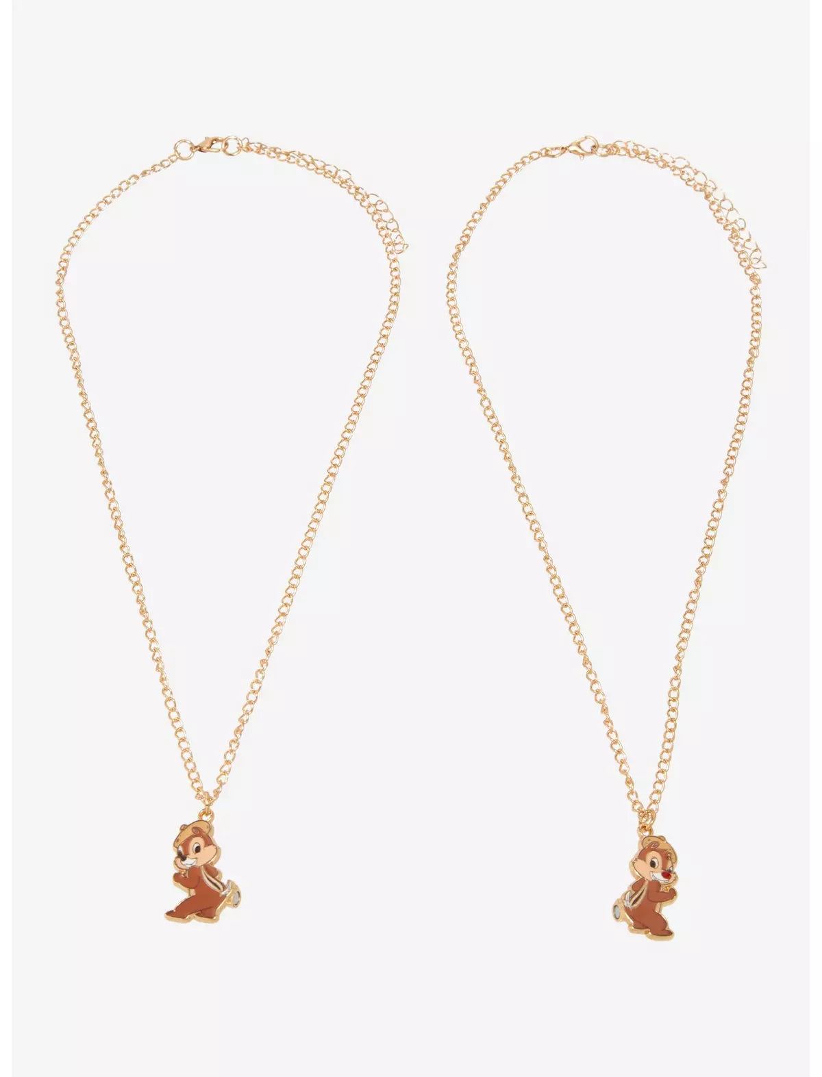 Chip & Dale Bestie Charms Magneticos Collar Set