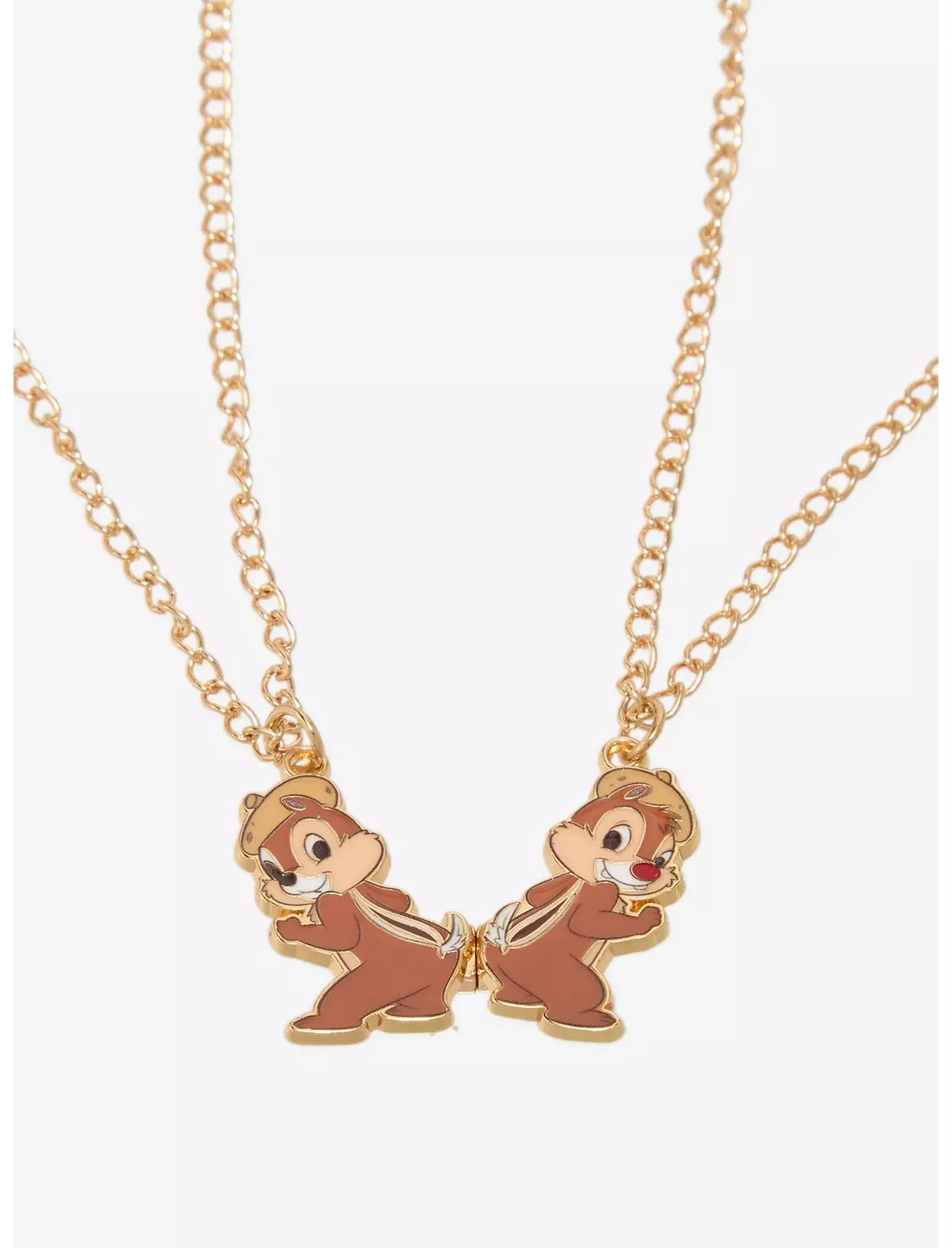 Chip & Dale Bestie Charms Magneticos Collar Set