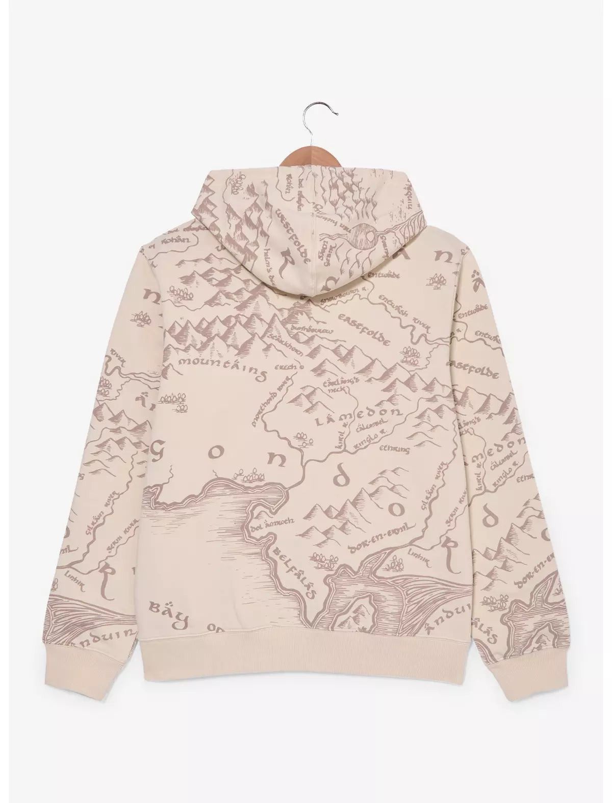 Señor De Los Anillos Sudadera Tierra Media Hoodie