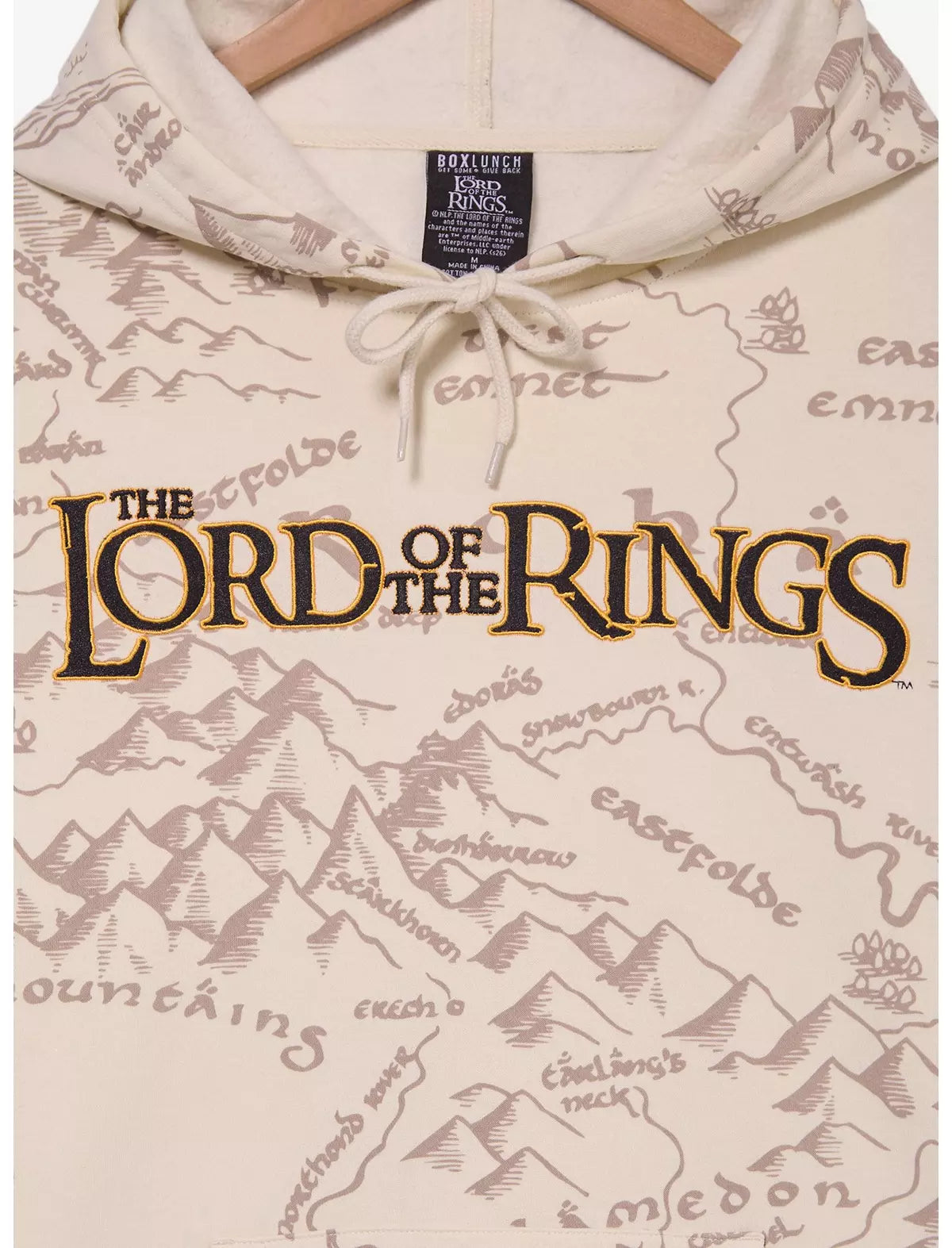 Señor De Los Anillos Sudadera Tierra Media Hoodie