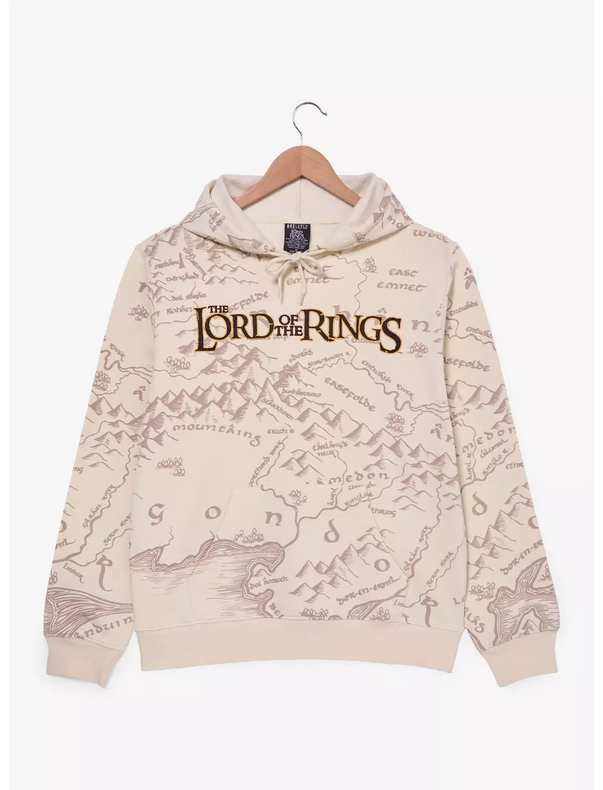 Señor De Los Anillos Sudadera Tierra Media Hoodie