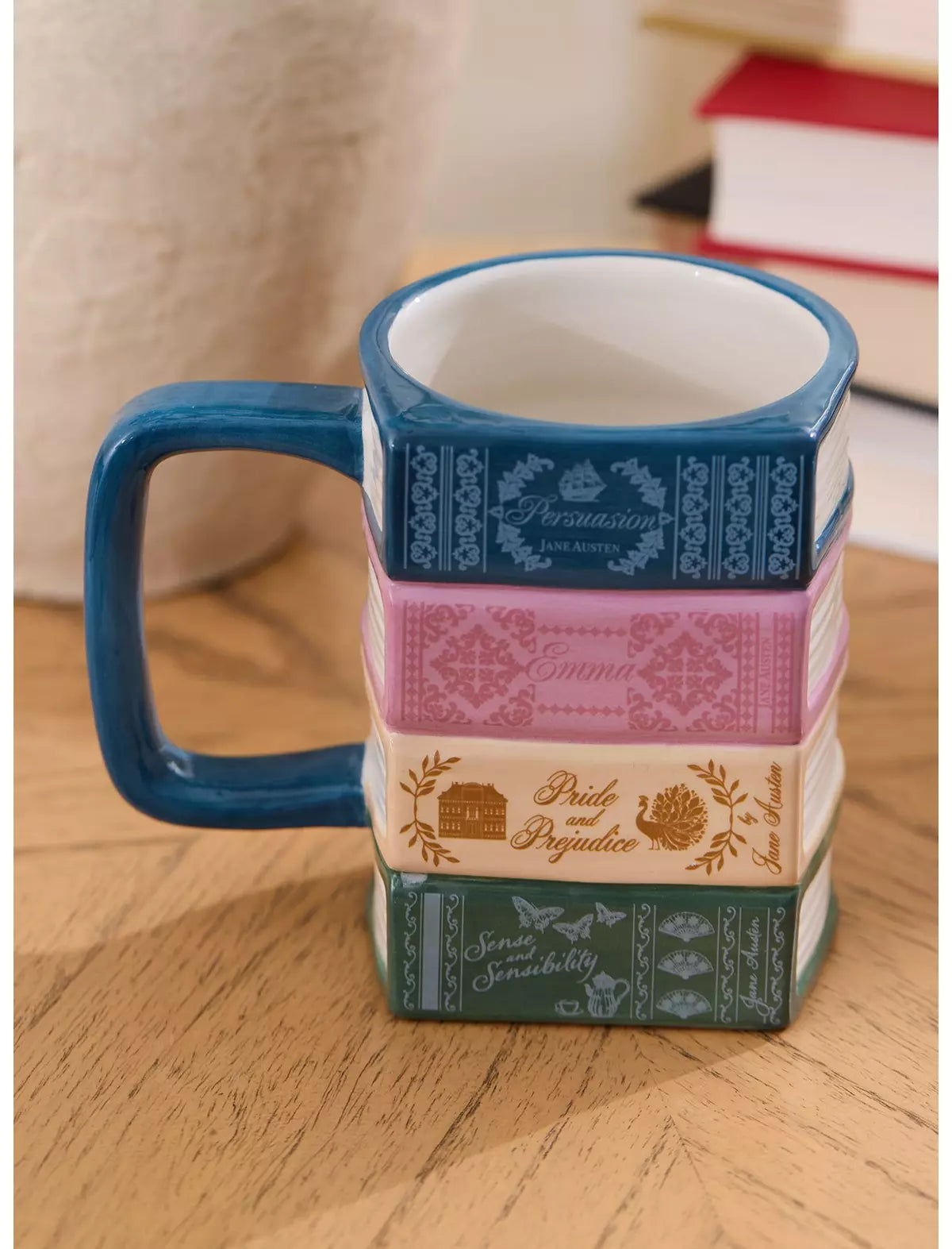 Jane Austen Bookstack Taza Libros