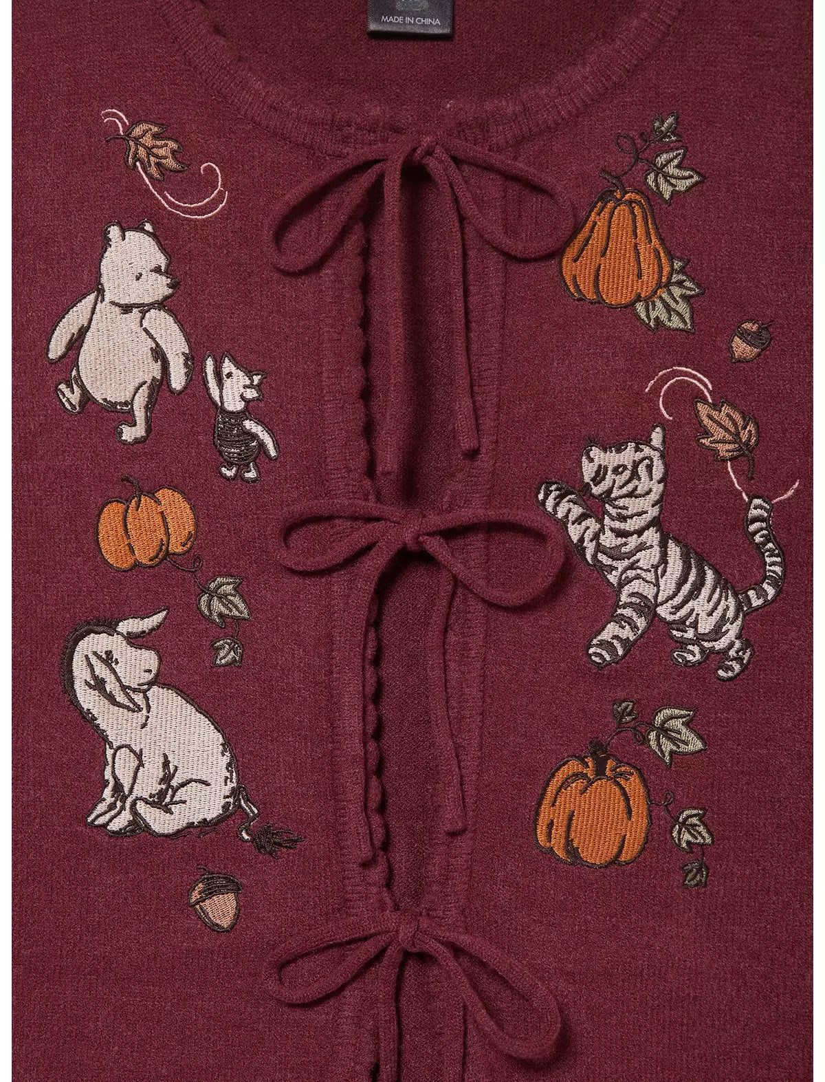 Winnie Pooh Sueter Otoño Calabaza