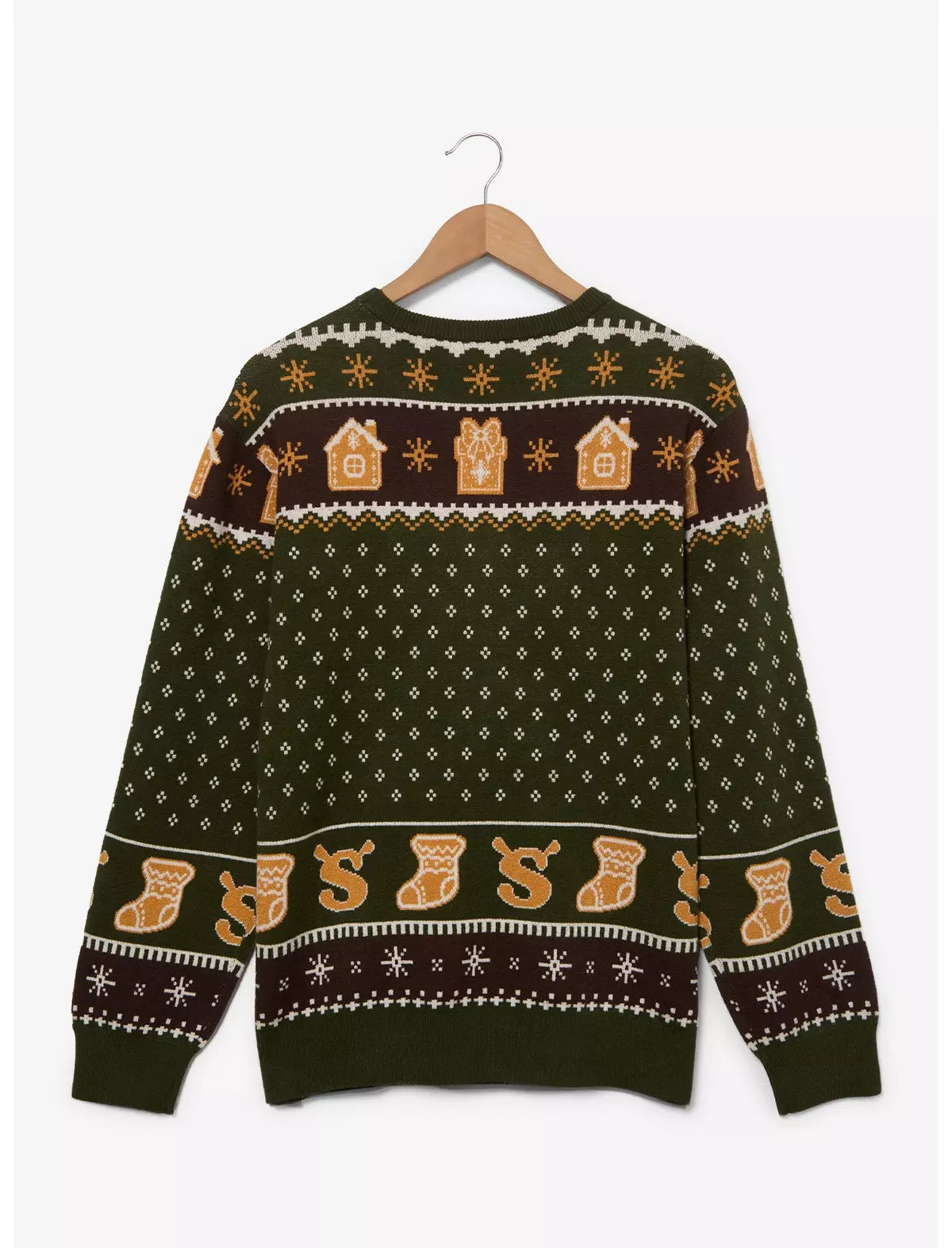 Shrek Ugly Sweater Dreamworks Shrek Gingy Not My Gumdrop Sueter Navideño