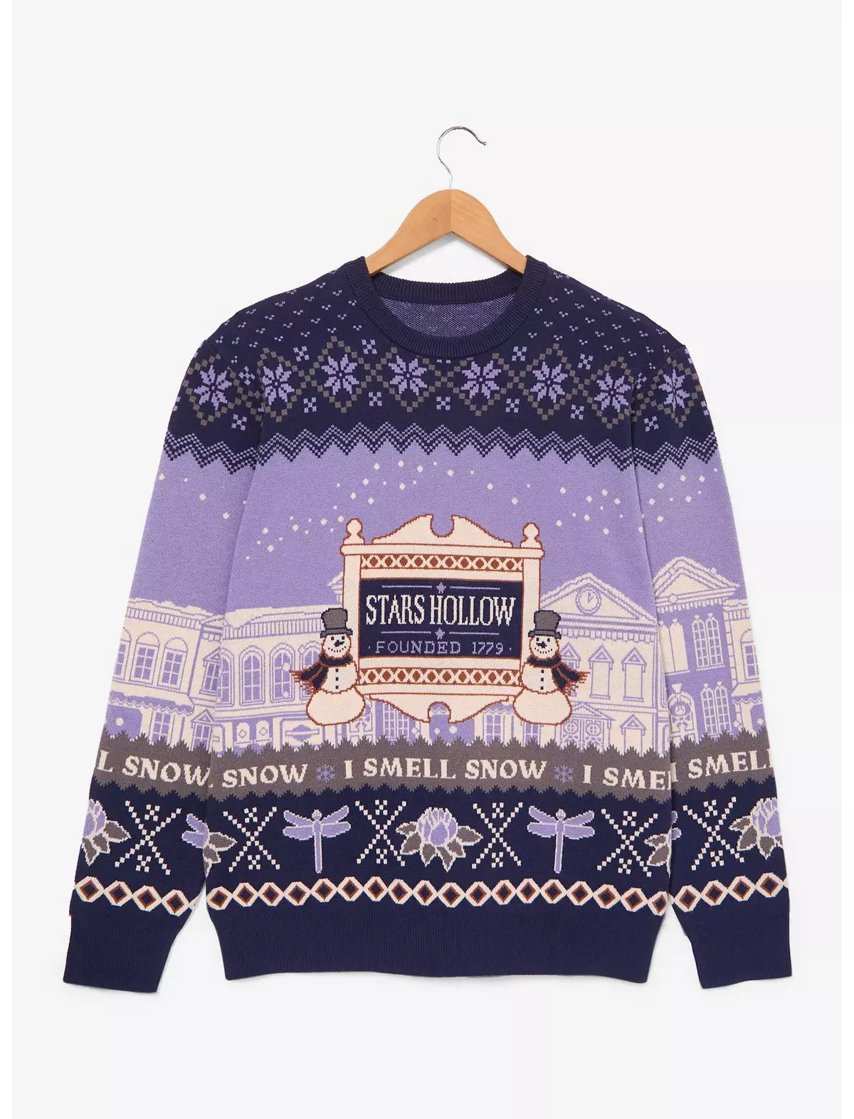 Gilmore Girls Stars Hollow Women's Holiday Sweater
