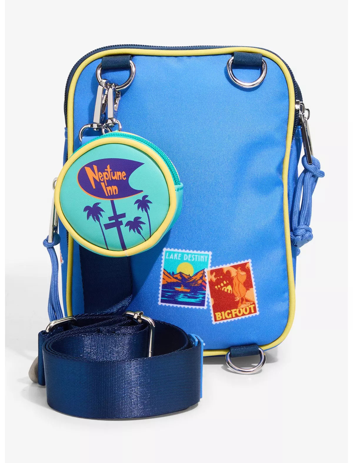 A Goofy Movie Stamps Travel Crossbody Bolsa