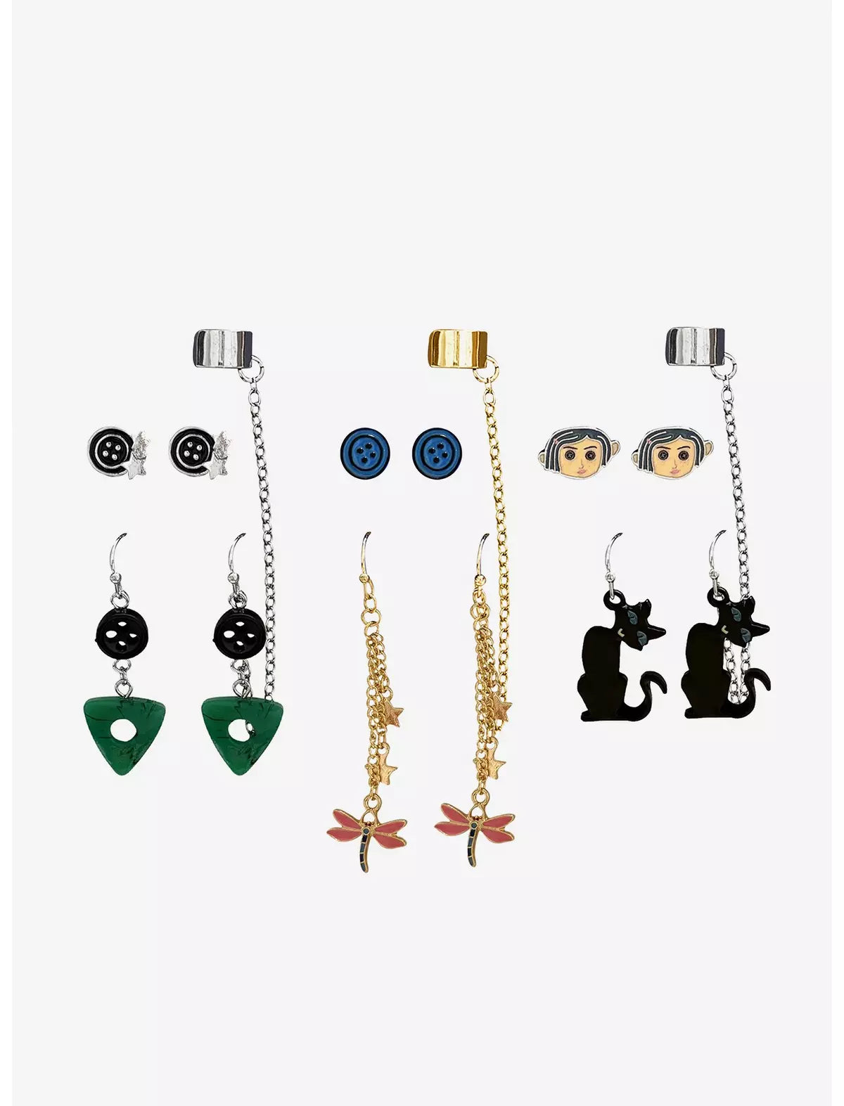 Coraline Set De Aretes EarCuff
