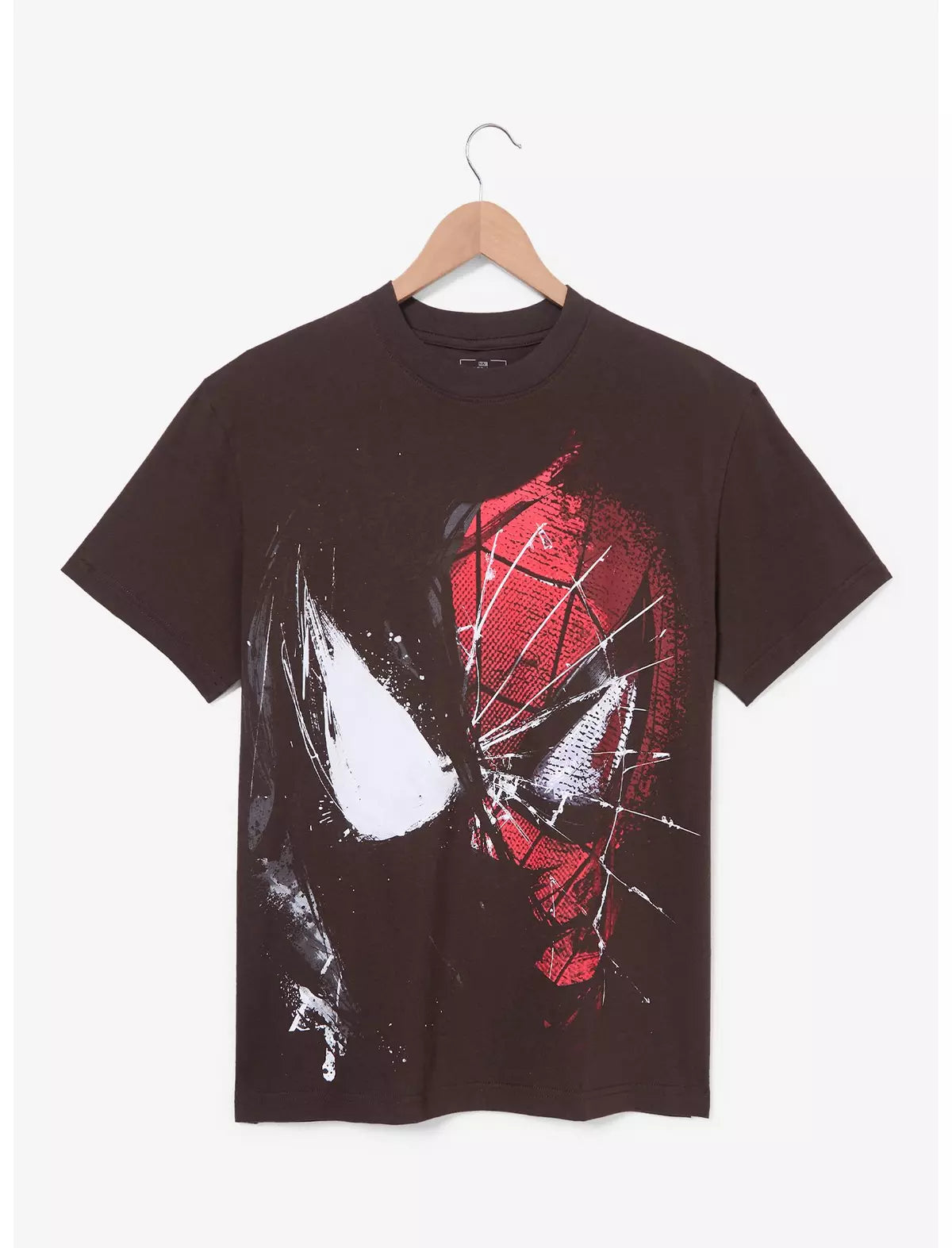 Spider Man Camisa Split Mask Hombre Araña