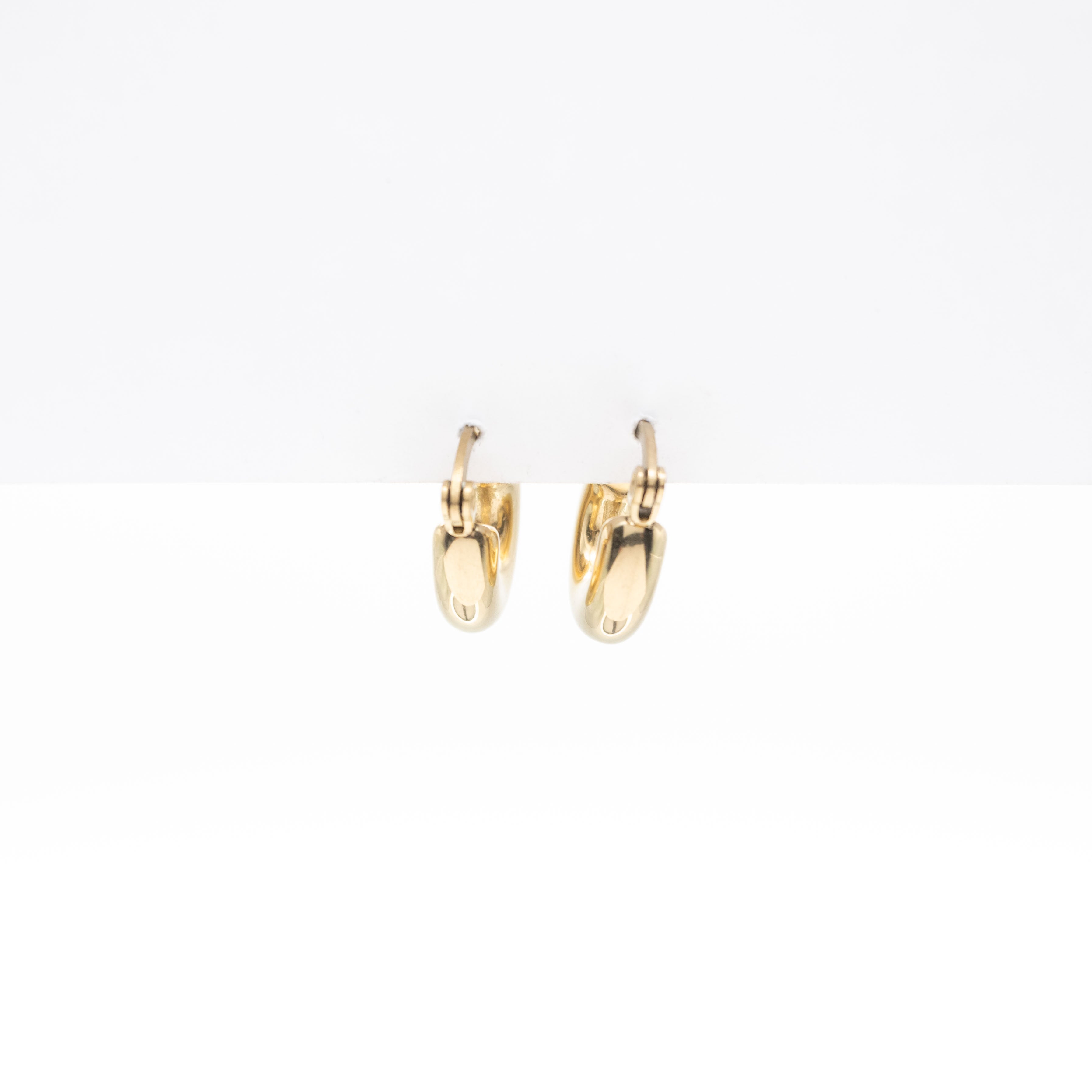 Aretes De Argolla Gruesa