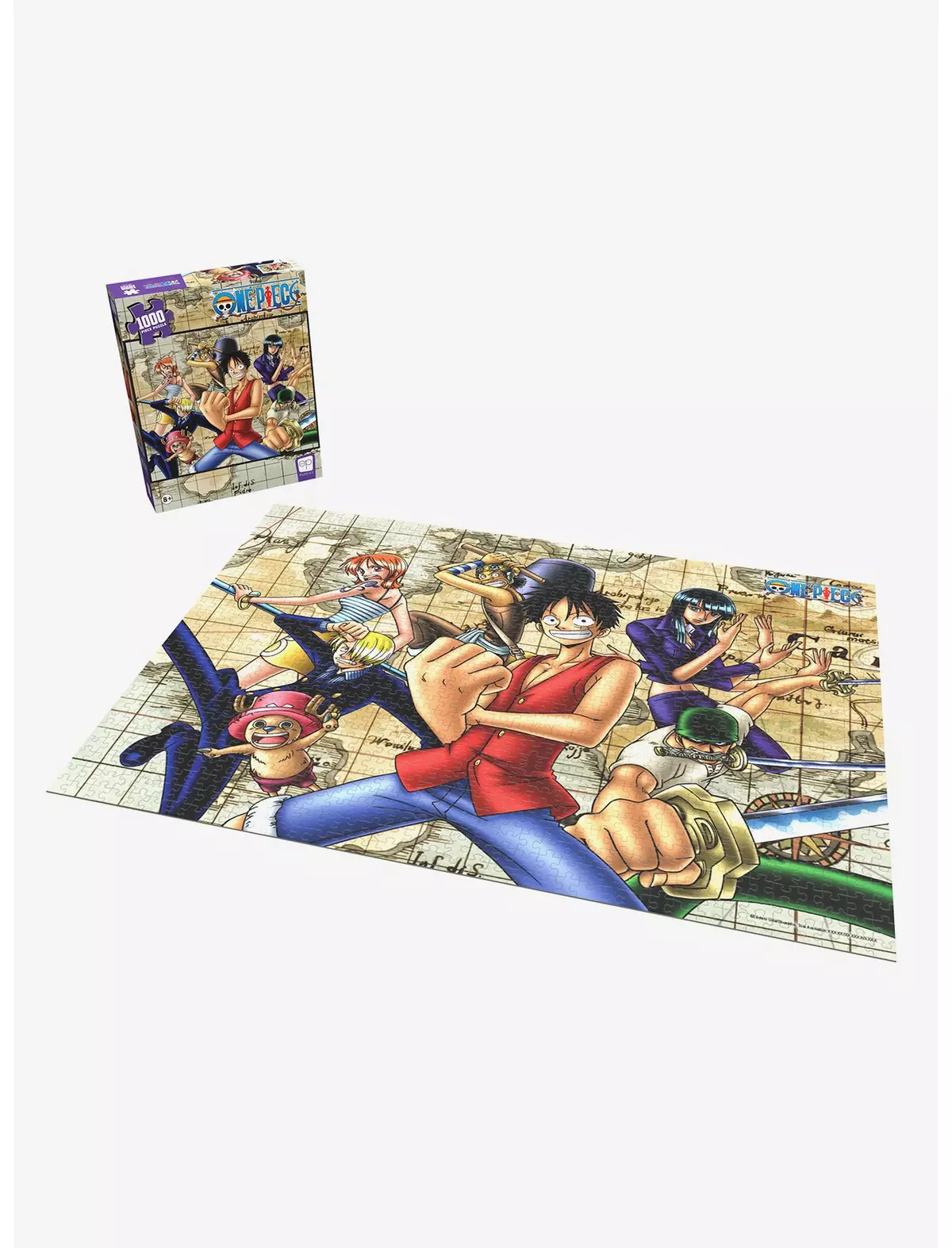 One Piece Map 1000-Piece Rompecabezas