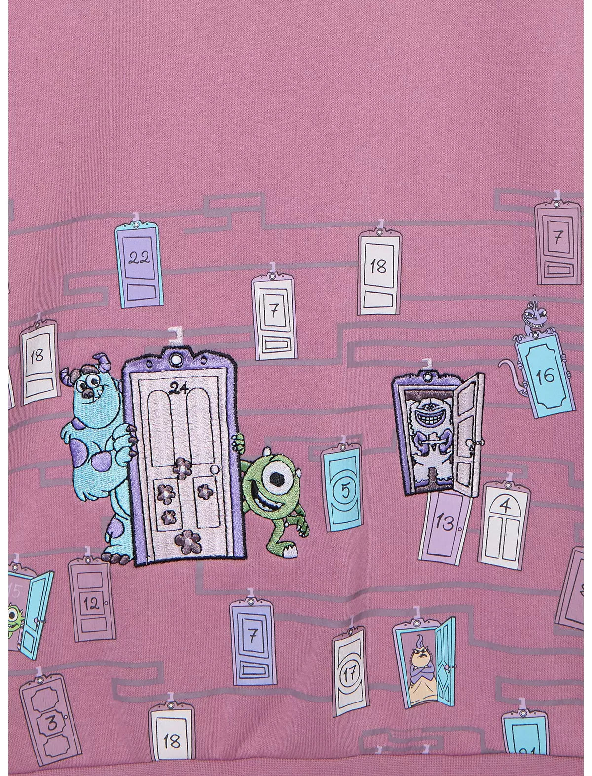 Monsters Inc Sudadera Puertas