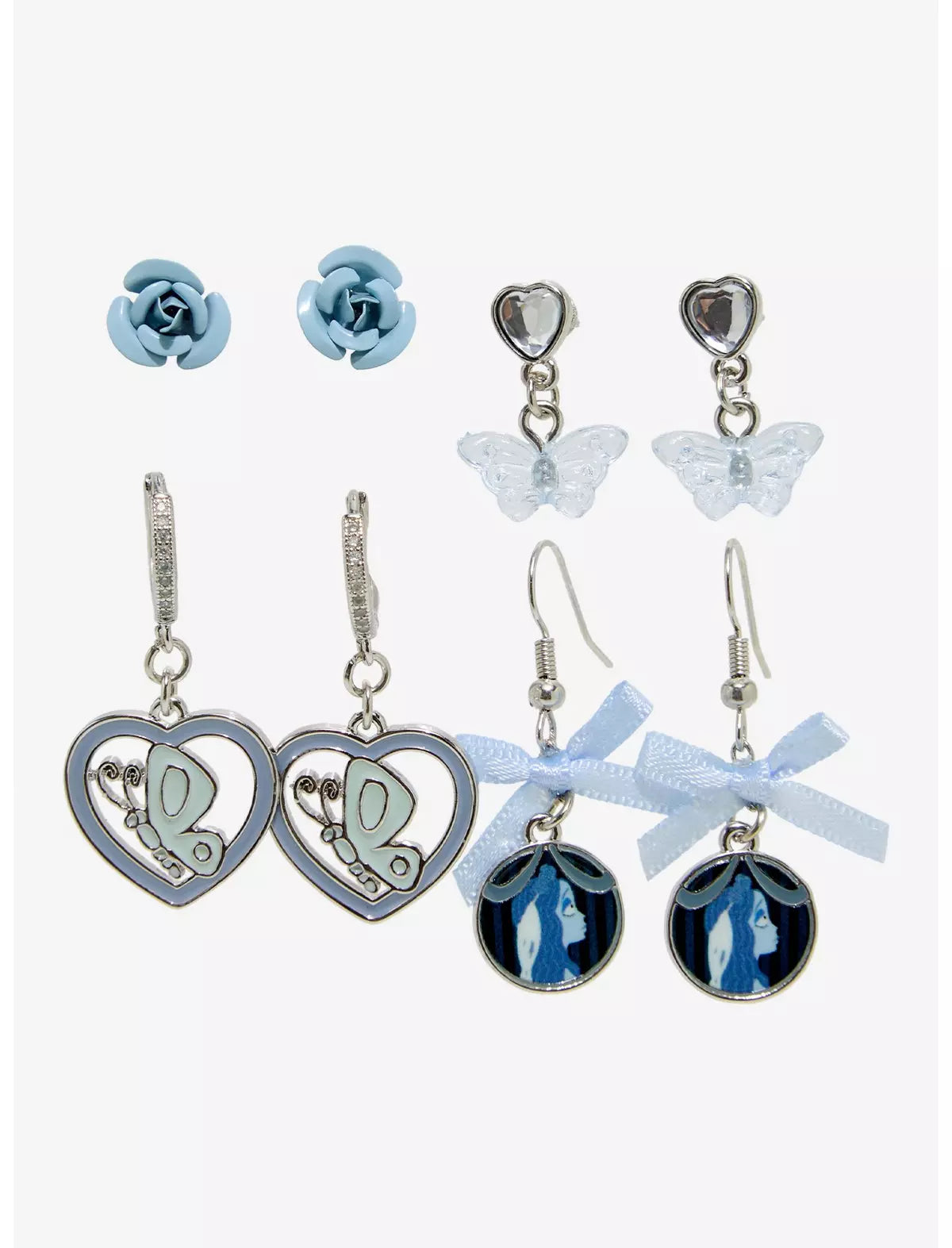 Corpse Bride Cadaver De La Novia Set De Aretes