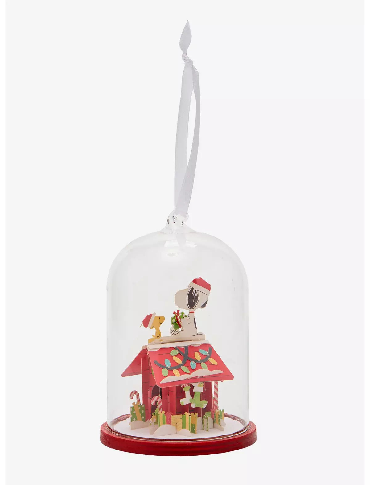 Hallmark Signature Peanuts Snoopy & Woodstock Scene Ornamento