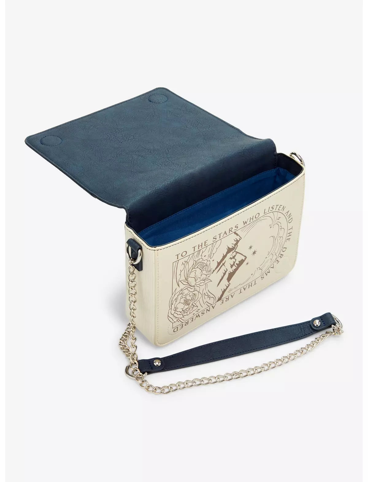 A Court Of Thorns And Roses Book Crossbody Bolsa