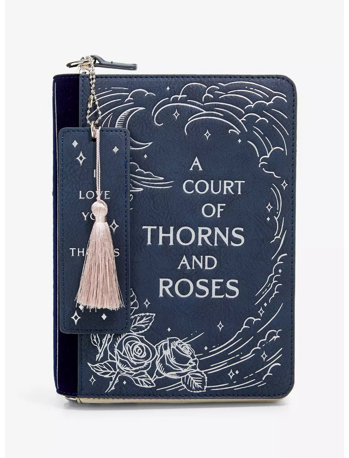 A Court Of Thorns And Roses Book Crossbody Bolsa