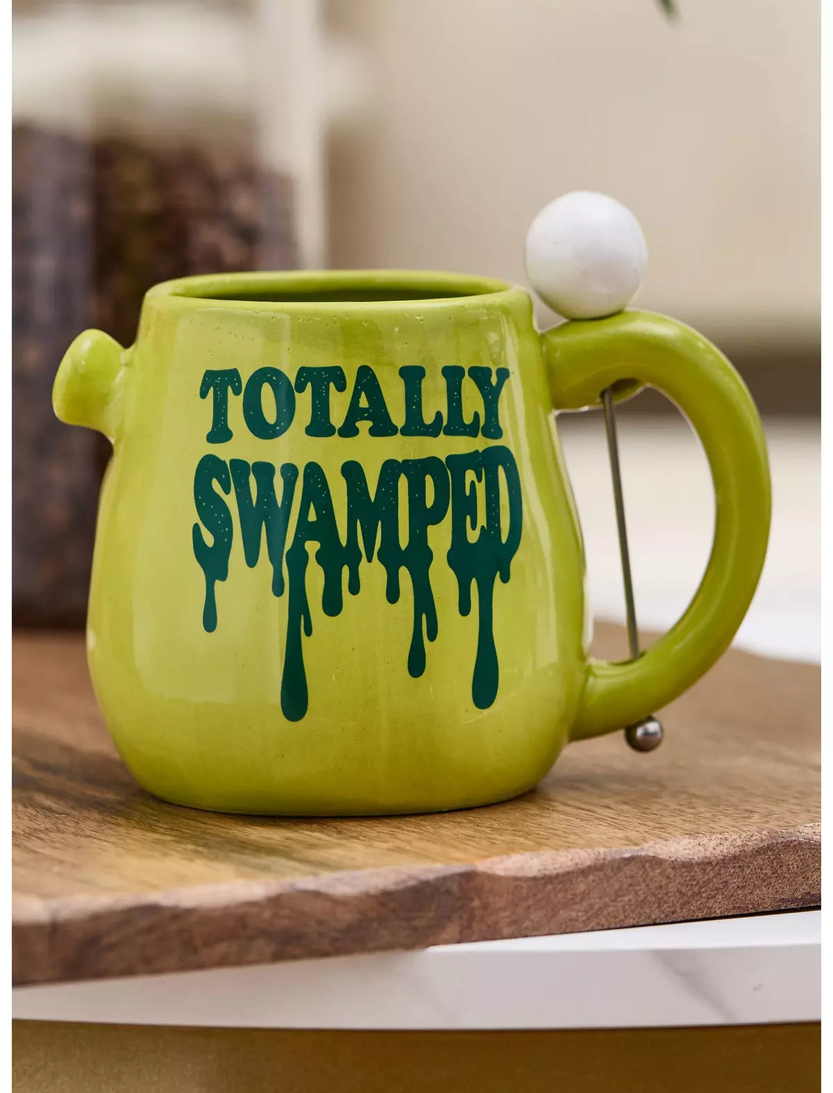 Shrek Taza Rostro Con Agitador