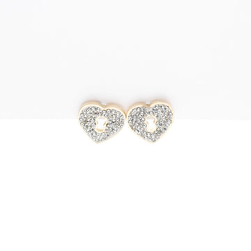 Aretes De Corazón Strass
