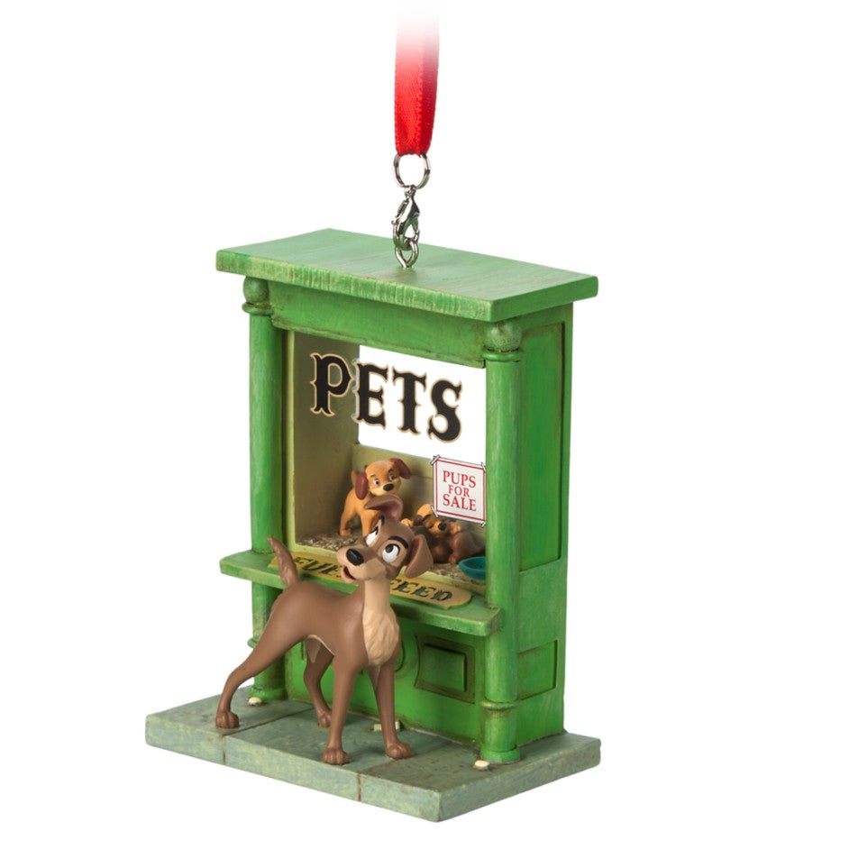 La Dama Y El Vagabundo Ornamento Navideño