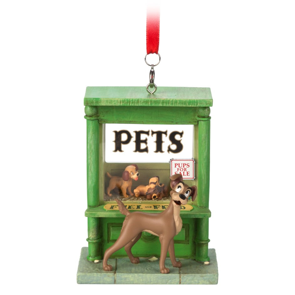 La Dama Y El Vagabundo Ornamento Navideño