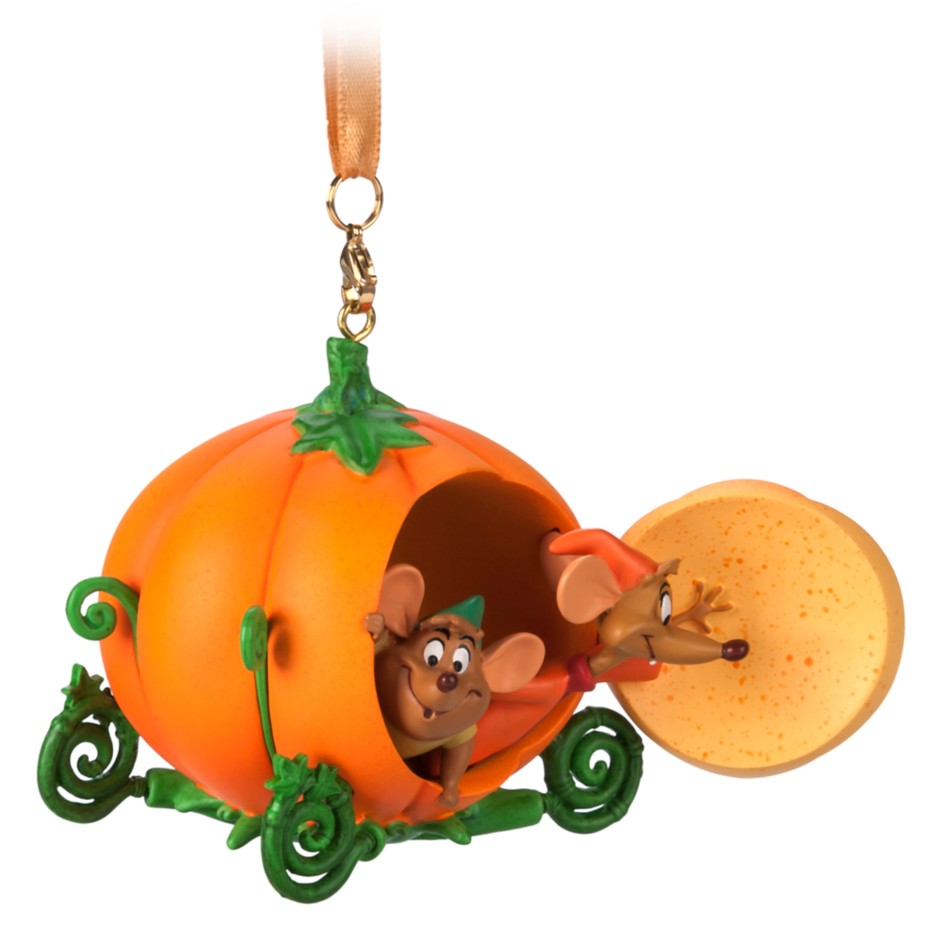 Cenicienta Gus Gus Ornamento Navideño Calabaza