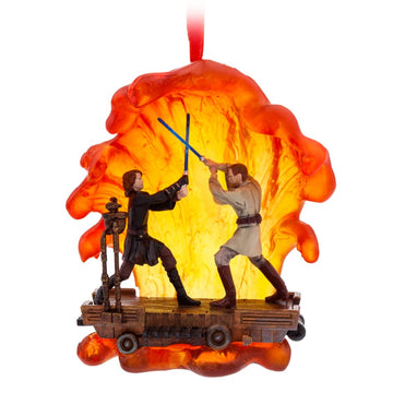 Anakin Skywalker & Obi-Wan Kenobi Ornamento Navideño Star Wars