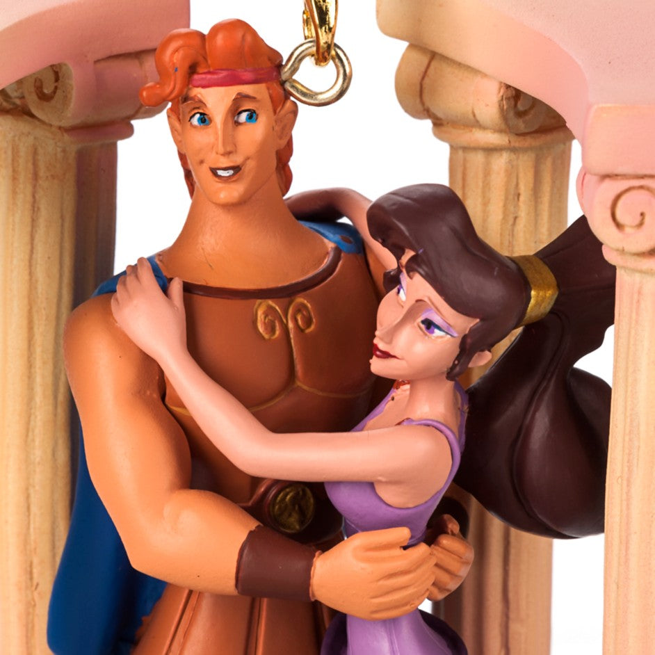 Hercules Y Megara Sketchbook Ornamento Navideño Calabaza