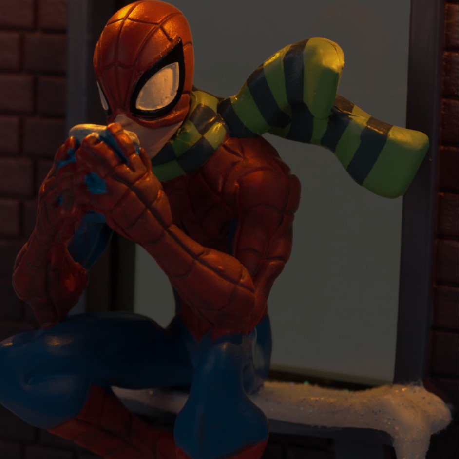 Spider Man Ornamento Navideño Hombre Araña