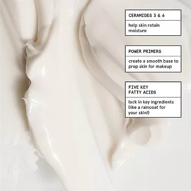 Glossier Priming Moisturizer Rich Face Cream with Ceramides Crema facial humectante y nutritiva con ceramidas