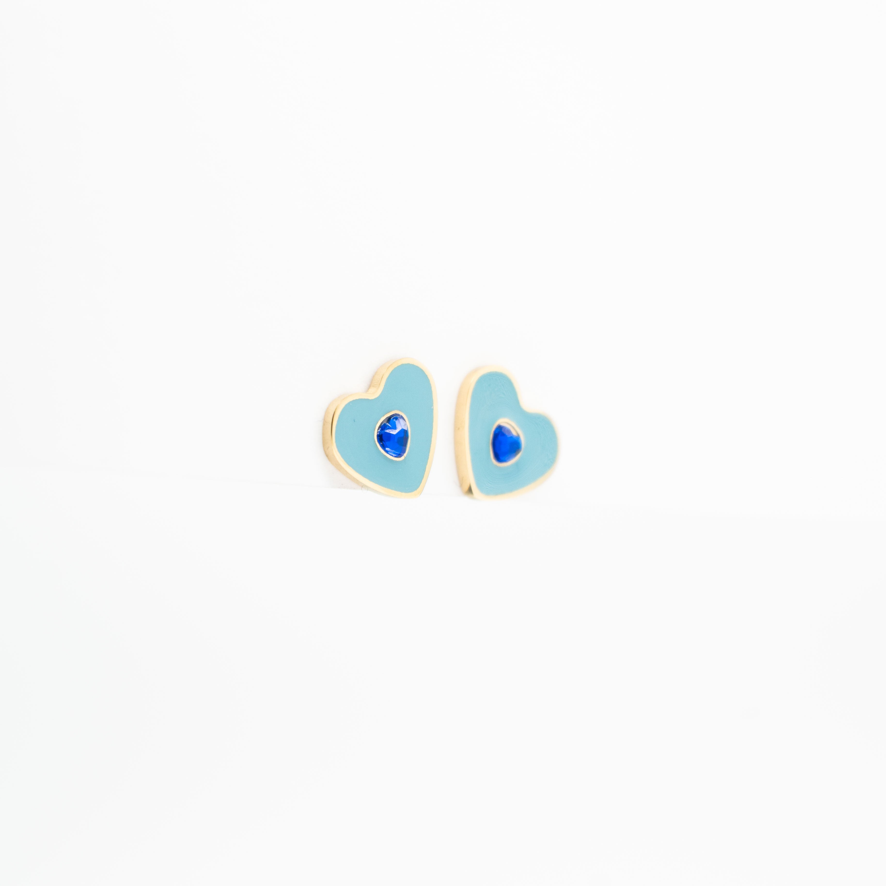 Aretes De Corazón Circonia