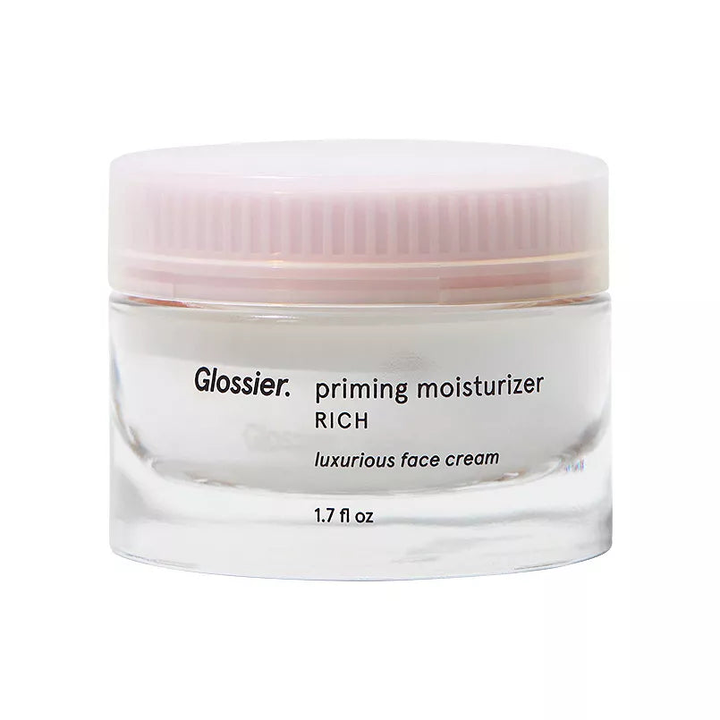 Glossier Priming Moisturizer Rich Face Cream with Ceramides Crema facial humectante y nutritiva con ceramidas
