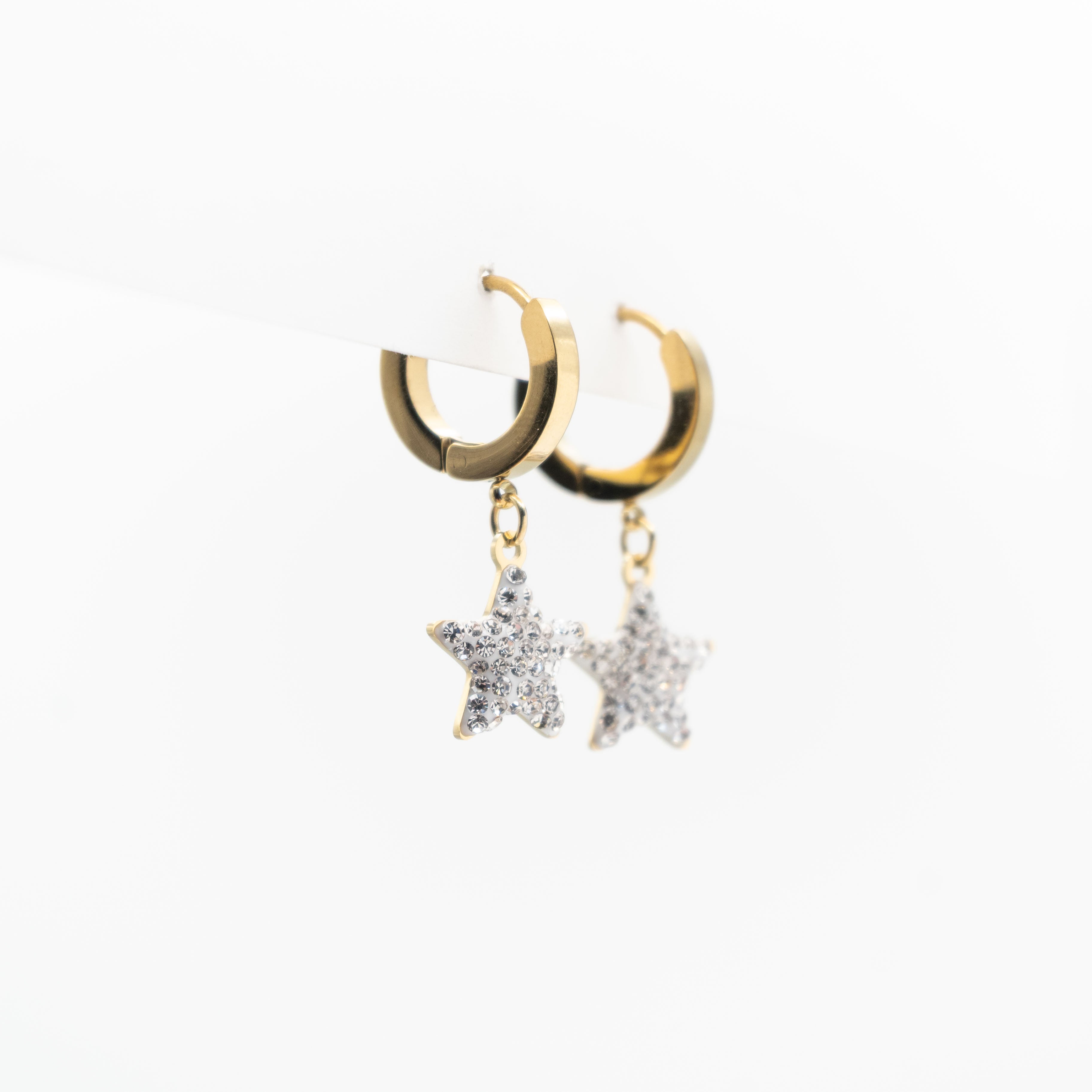 Aretes De Estrella Strass