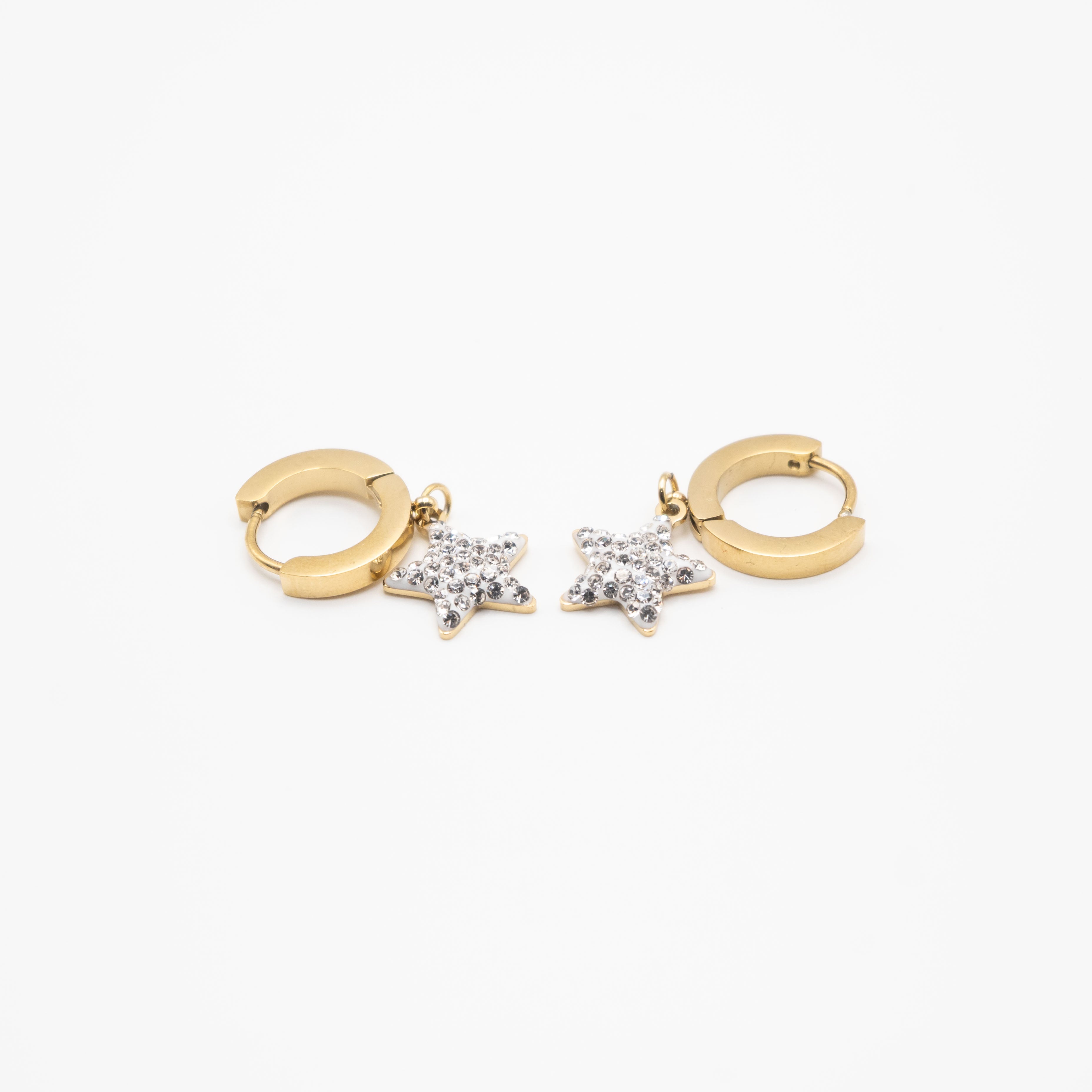 Aretes De Estrella Strass