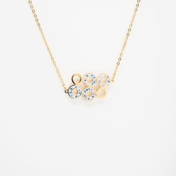 Collar De Aros Strass