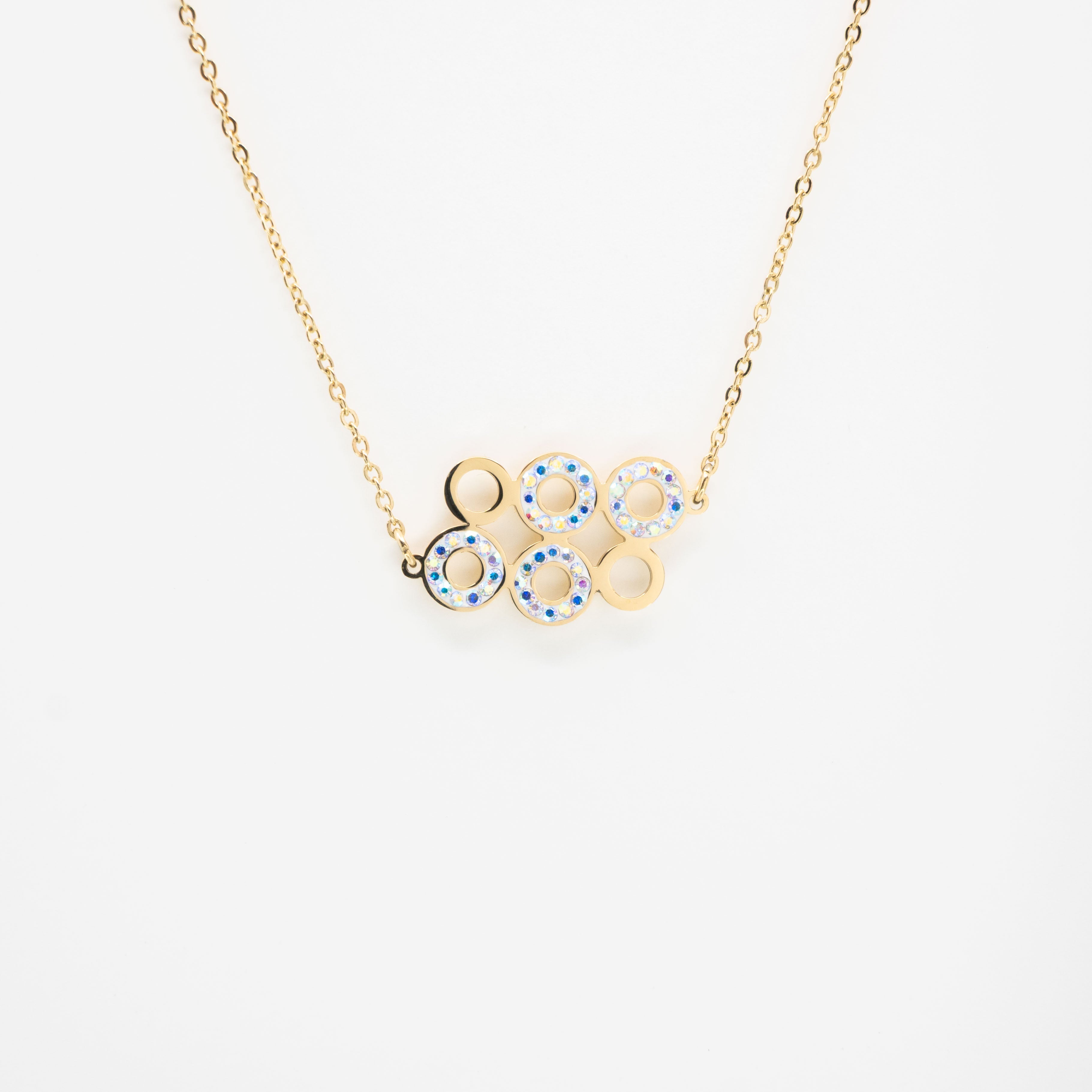 Collar De Aros Strass