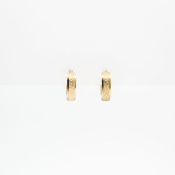 Aretes De Argolla Con Glitter